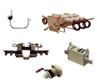 ล่อฟ้าแรงต่ำ , แอล ที สวิตซ์ ,คัททริคฟิวส์กันฝน, ฟิวส์ใบมีด , SF6 Gas load break wwitch